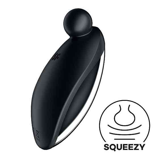 Вібратор для зовнішньої стимуляції Satisfyer Spot On 2 Black, дуже потужний, гнучкий відросток Sex Aura Київ