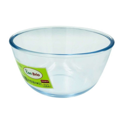 Салатник Con Brio скляний 190 мм 1,5 л (CB-8015) Вінниця - фото 1