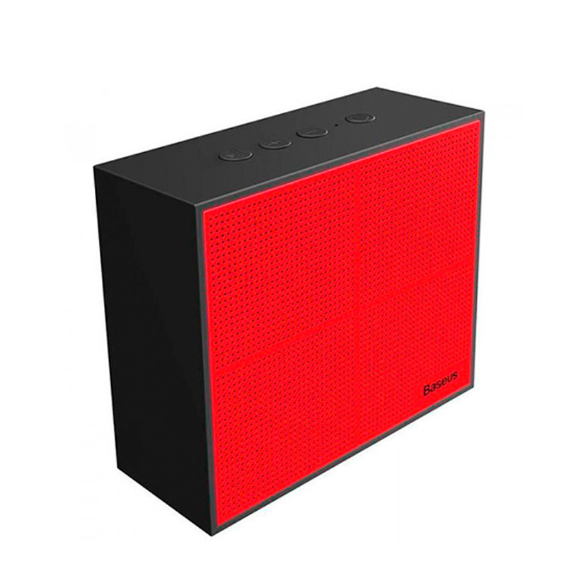Портативна Bluetooth колонка Baseus Encok E05 Music-cube Wireless Speaker NGE05-91 (Червона) Миколаїв - фото 1