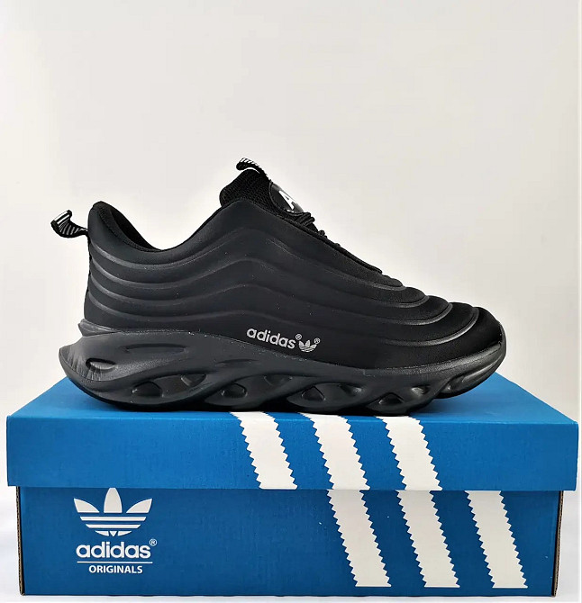 Кросівки Adidas Air Boost Чорні Чоловічі Адідас (розміри: 41,44) Відео Огляд Дніпро - фото 3