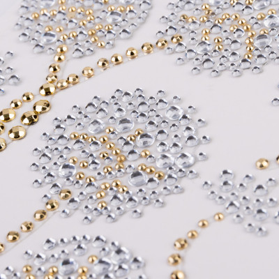 Набор для творчества Santi Кульбабки аплікація зі страз самоклеючих 10х20 см (743037) Винница - изображение 2