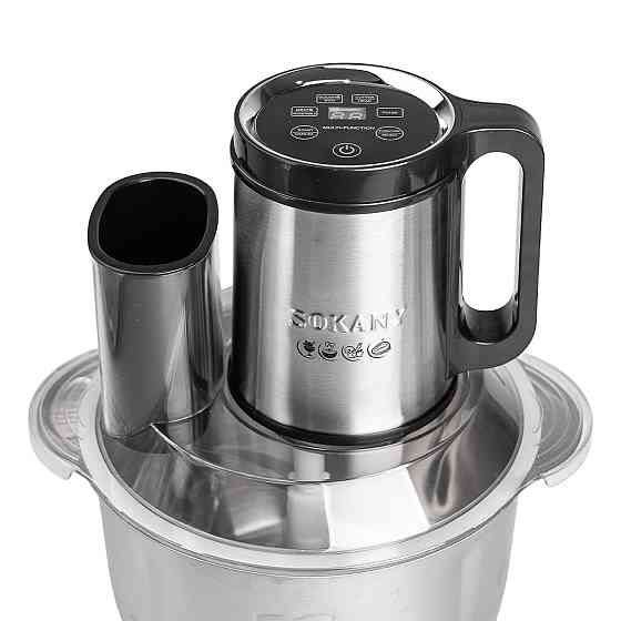 Sokany Чопер подрібнювач кухонний електричний 800 Вт з чашею на 3,5 літра м'ясорубка Sokany SK- Коломия
