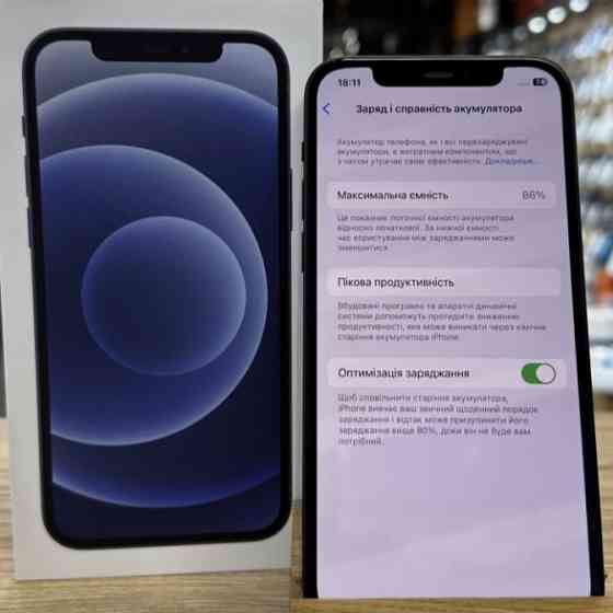 Айфон: iPhone 12 256Gb Black Киев