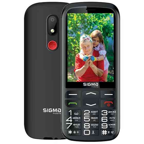 Мобільний телефон Sigma mobile Comfort 50 Optima Type-C Dual Sim Black (4827798122310) Чорний Харків