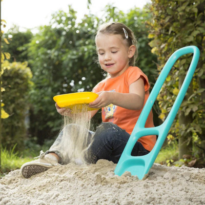 Іграшка для піску QUUT Лопатка SСOPPI з ситом для піску та снігу зелений+жовтий (170204) Вінниця - фото 9