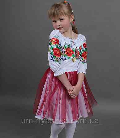 Дитяча блузка з вишивкою - вишиванка "Ладочка" Кривий Ріг