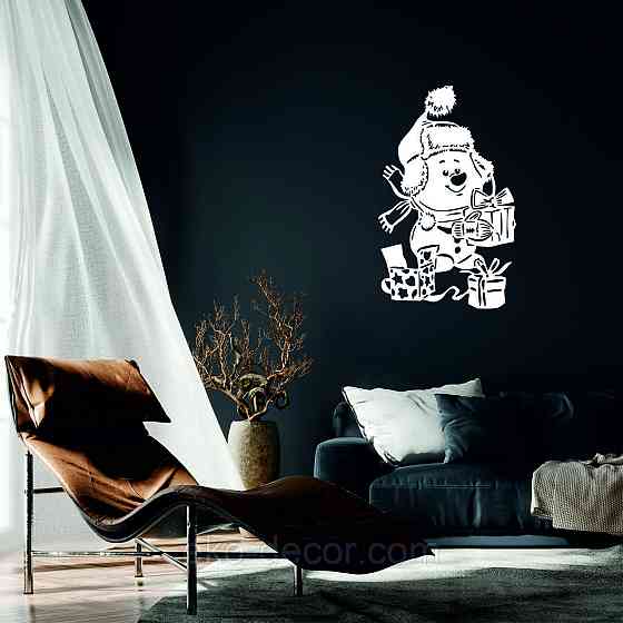 Декоративне настінне Панно «Сніговик», Декор на стену Київ