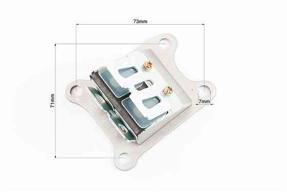 Клапан пелюстковий карбюратора Honda AF-34 (під 4 болти, корпус метал) Киев