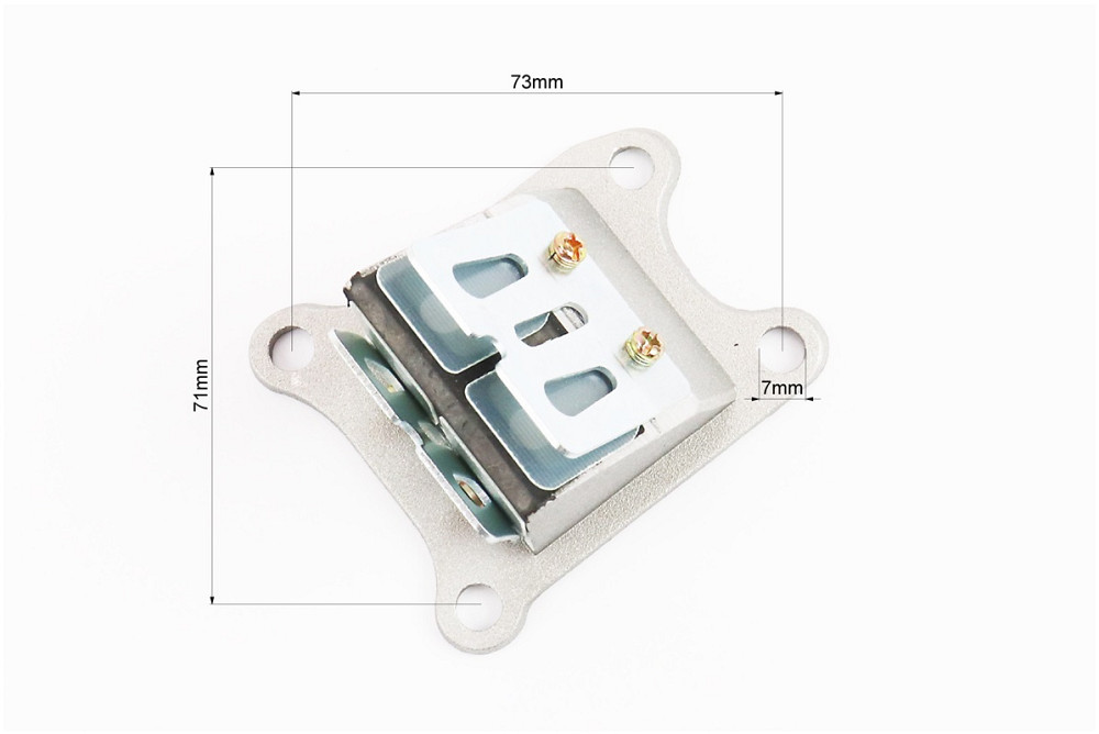 Клапан пелюстковий карбюратора Honda AF-34 (під 4 болти, корпус метал) Киев - изображение 3