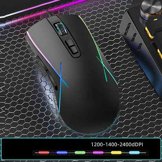 Комплект клавіатура і мишка з підсвічуванням,від USB SBR Київ