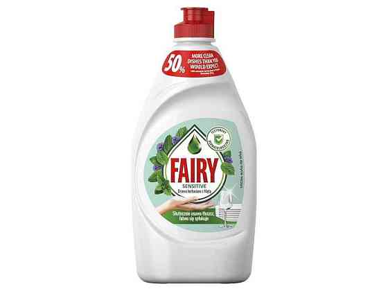 Засіб для миття посуду 450мл Сенситив Чайне дерево та мята ТМ FAIRY Київ