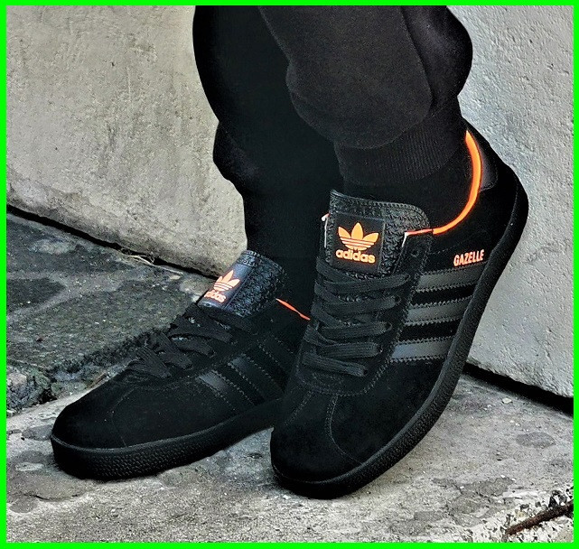 Кроссовки Adidas Gazelle Черные Адидас Женские Газели (размеры: 36,37,38,39,40,41) Видео Обзор Днепр - изображение 4