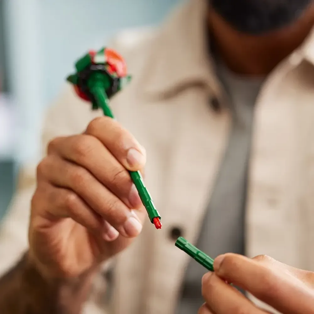 Конструктор Botanicals Букет роз, 822 деталей, в стиле lego лего Запорожье - изображение 5