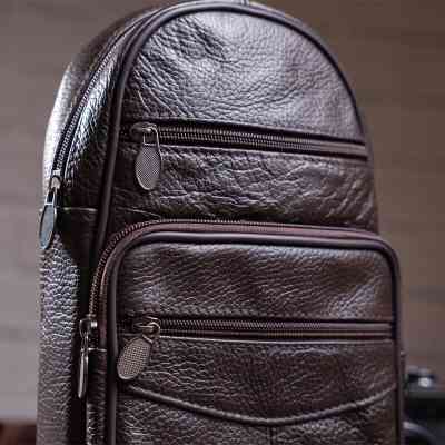 Сумка Vintage Чоловіча через плече Коричнева (14986) Вінниця