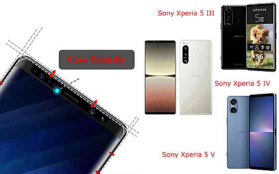 Захисне скло HyperGlass Pro для Sony Xperia 5 III, Xperia 5 IV, Xperia 5 V – максимальна чутливість та захист Київ
