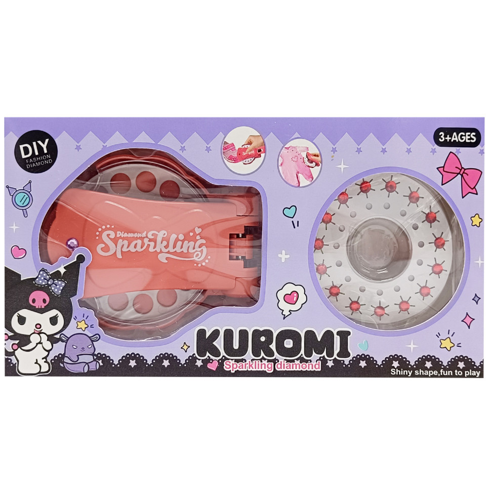 Набір для творчості "Kuromi" DM249-132(Coral) пристрій для кріплення страз, стрази Вінниця - фото 1