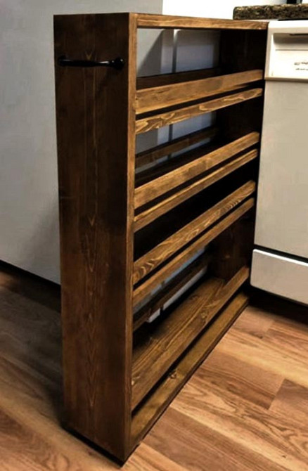 Выдвижной стеллаж 