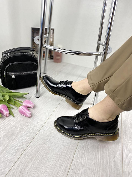 Sothby 's Туфлі жіночі Sothby 's M-375 чорні (весна-осінь, шкіра лакована) (2989) Коломия - фото 6