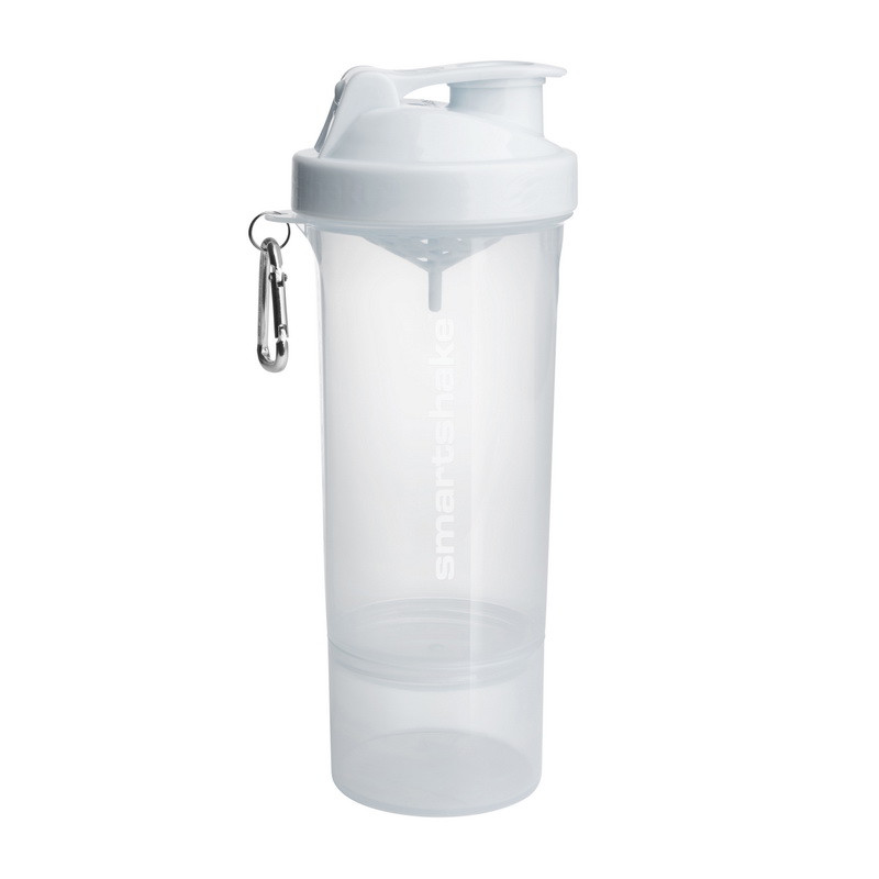 SmartShake Slim NEON Pure White (500 ml, pure white) Луцьк - фото 1