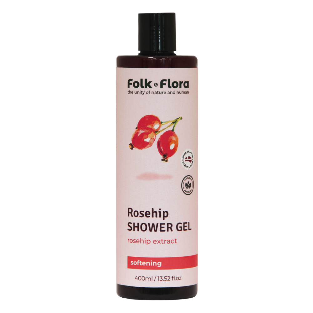 Гель для душа Шиповник Folk&Flora 400 мл Киев - изображение 1