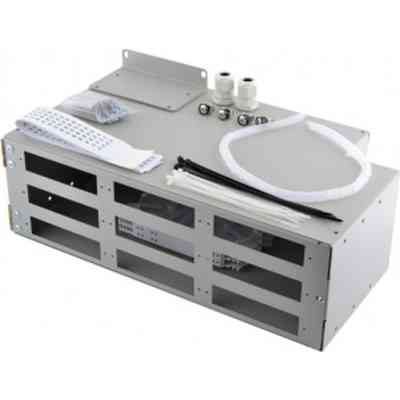 Патч-панель оптична 3U, універсальна, сплайс касети S336 Crosver (FOB 19/3-336/36-3-72) Вінниця