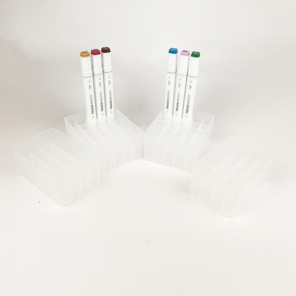 Підставка для маркерів органайзер для канцелярського приладдя на 100 відділень Прозора Кам'янець-Подільський - фото 4