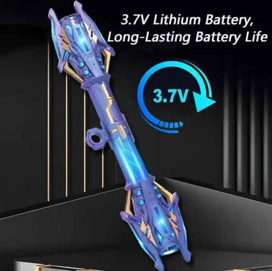 Световой меч-спинер/ Реалистичная световая сабля с RGB подсветкой Коломыя