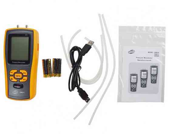 Дифференциальный микроманометр USB, ±10 кПа BENETECH GM511 Киев