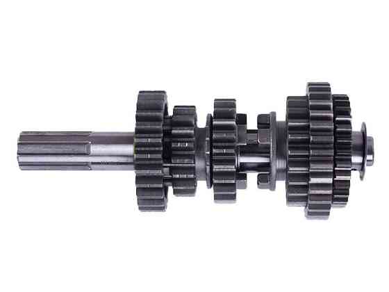 Вал вторинний мотоцикл 4T CG300 (+шестерні) (компл) Мукачево