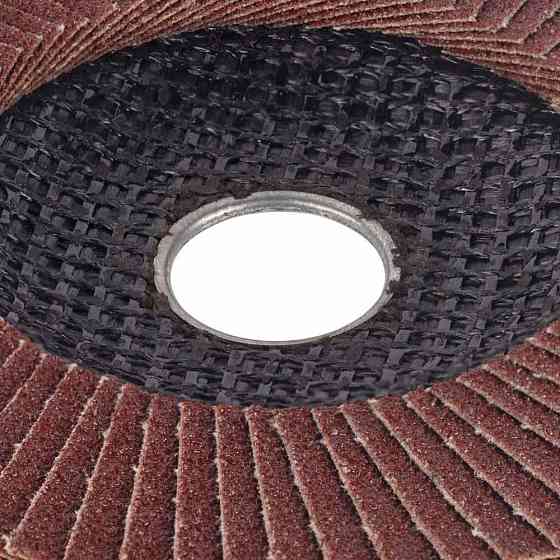 Круг лепестковый торцевой Т27 (прямой) Ø125мм P80 SIGMA (9172081) Ровно