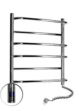 Рушникосушарка електрична NAVIN Омега 530х600 права сенсор з таймером Київ