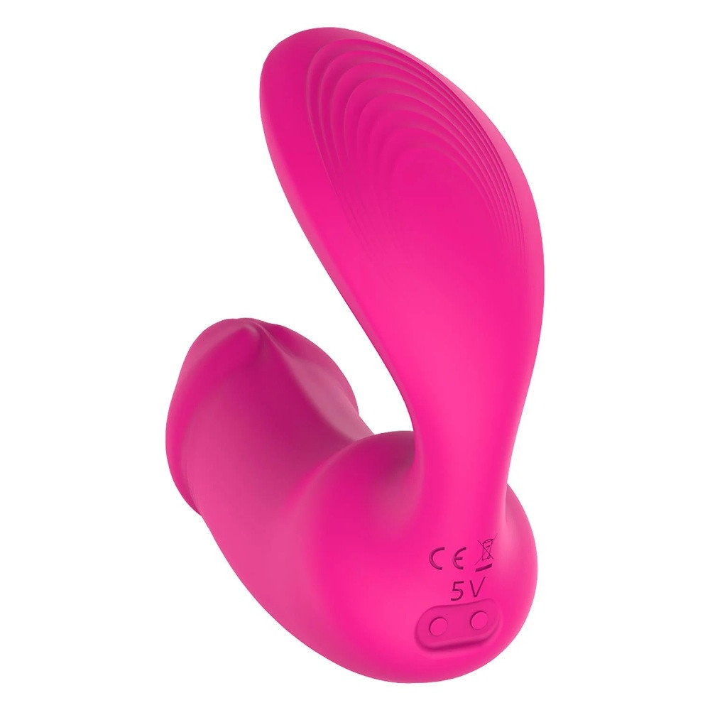 Вагінально-кліторальний вібратор Dream Toys Essentials з пультом, рожевий, 9 × 3 см Sex Aura Київ - фото 7