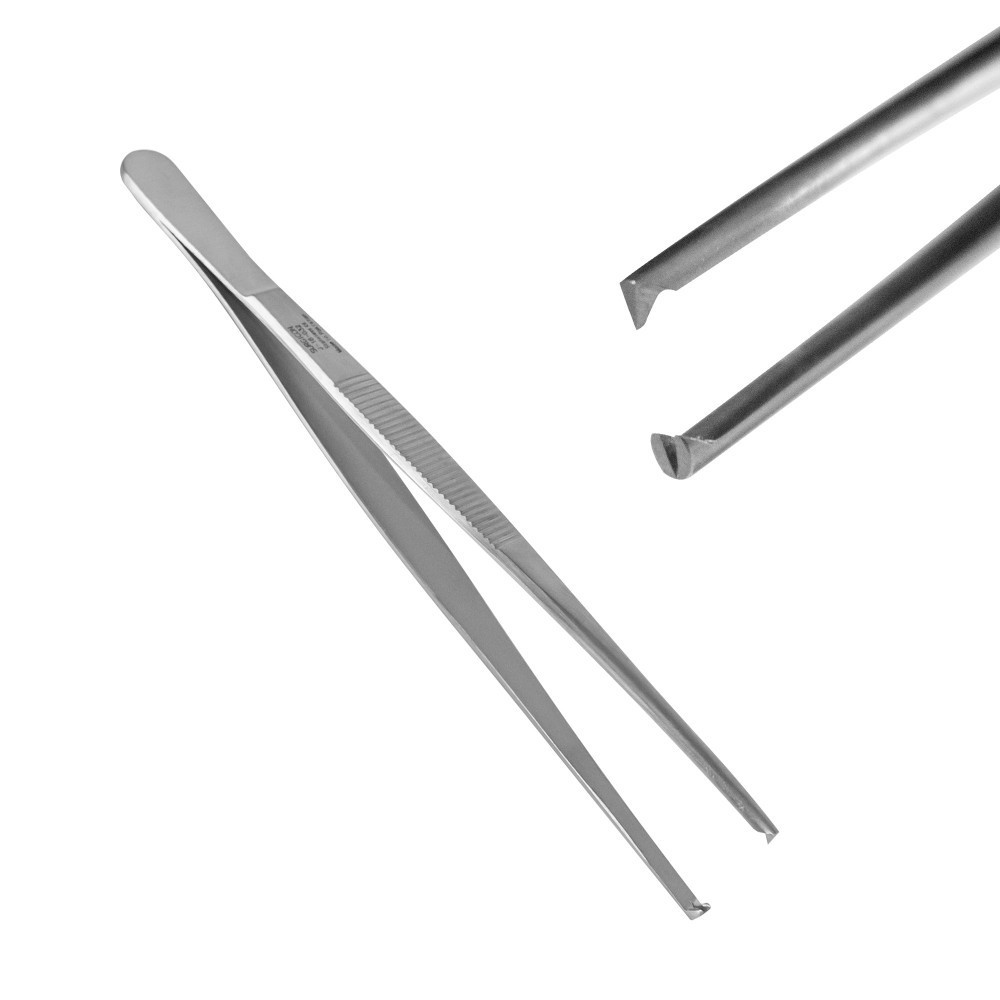 Пинцет хирургический 1: 2 зубый 16 см J-16-032 Днепр - изображение 1