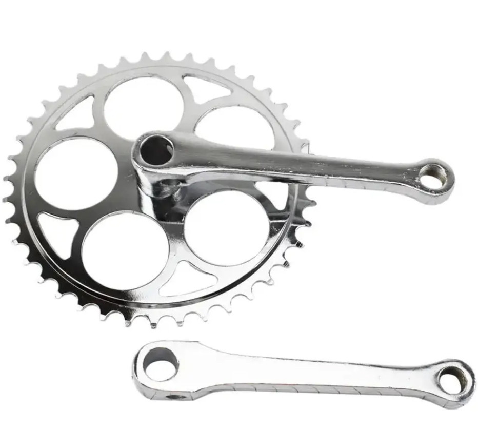 Шатун для дорожного велосипеда под квадратный вал 46Т 165 мм Feel Fit Бровары - изображение 1