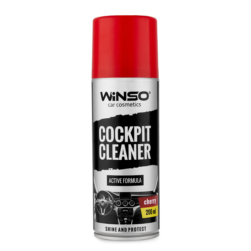 Поліроль для панелі приладів Winso Cockpit Cleaner Вишня, 200мл Львів - фото 1