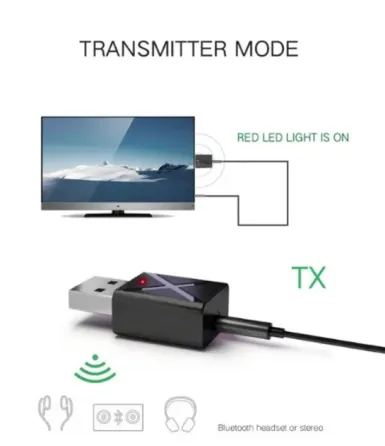 Bluetooth адаптер VIKEFON KN320, передавач та приймач звуку Київ