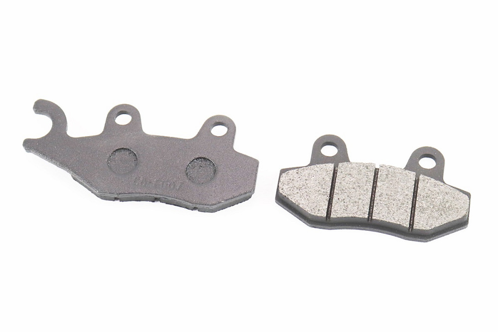 V200R Гальмівні колодки (дискові) ліве вухо, RACE/STORM/CG/СВ/HONDA-LS125;NSR 50;MBX 50/LIFAN/KYMCO-Pulsar/LONCIN, к-кт 2шт Київ - фото 1