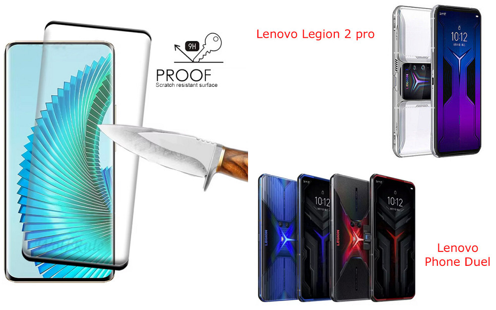 Захисне скло HyperGlass Pro для Lenovo Legion 2 pro, Phone Duel – максимальна чутливість та захист Київ - фото 1