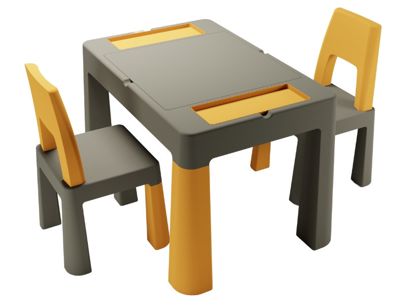 Комплект меблів TEGGI MULTIFUN+2 стільця graphite mustard Киев - изображение 1