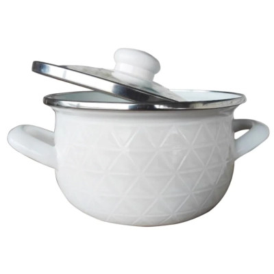 Каструля Gusto "Хурделиця" 16 см 2,1 л (GT-T-116-BL) Вінниця - фото 2