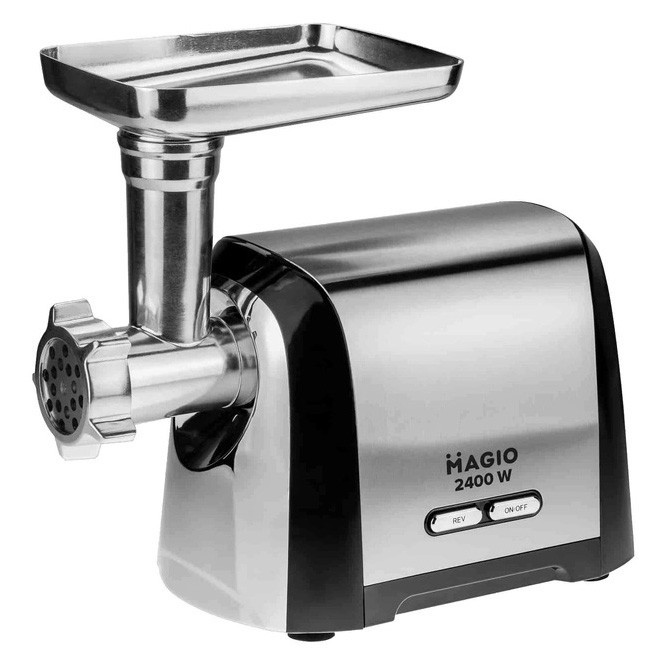 М'ясорубка-соковижималка Magio MG-269 2400 W, М'ясорубки для ресторанів, Бытовая мясорубка WL-387 с насадками Київ - фото 7
