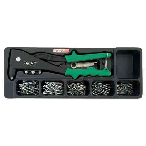Заклепочник з набором заклепок (в ложементі) TOPTUL GAAT0101 Одеса