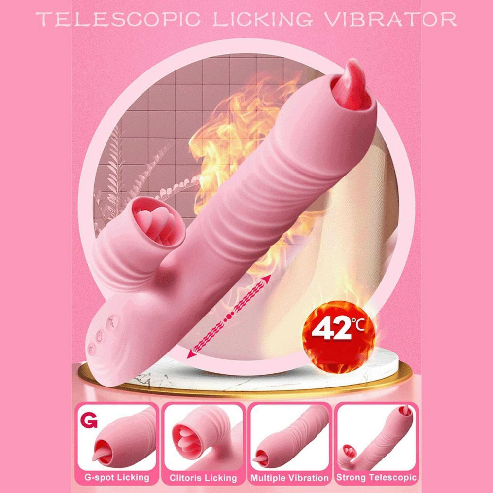 Вибратор для двойной стимуляции Fanny Pink Sex Aura Киев - изображение 4