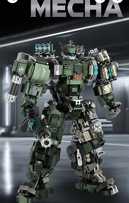 Конструктор Робот Technic Big Mecha Warrior 1403 блоков Lego. Харків - фото 4