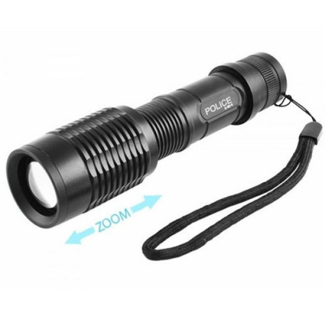 Военный армейский фонарик нашлемный Police BL-1861-T6, Армейский фонарь, Фонарь EH-128 тактический портативный Киев - изображение 1
