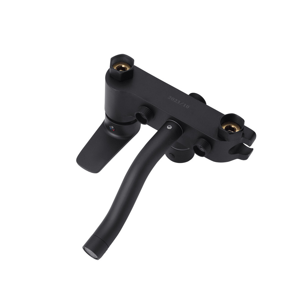 Душова система система для ванни з гігієнічним душем Agua Acero-AVION 06426NM чорна Київ - фото 5