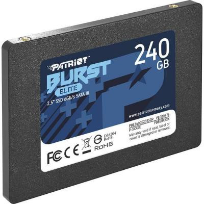 Накопитель SSD 2.5" 240GB Burst Elite Patriot (PBE240GS25SSDR) Винница - изображение 2