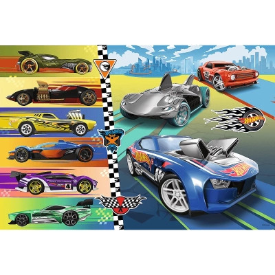 Пазл Trefl Maxi Hot Wheels Быстрые машинки 24 элемента (5900511143621) Винница - изображение 2