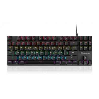 Клавіатура REAL-EL M 05 Grey Вінниця