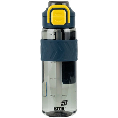 Поильник-непроливайка Kite 800 мл, сіро-жовта (K25-1234-1) Винница - изображение 1